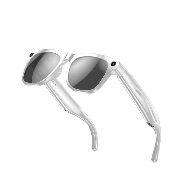 HYUNDAI XK ONE Pro Smart Camera Glasses with HD Recording, Surround Sound, and Blue Light Blocking Lenses - Perfect for Work and Driving!