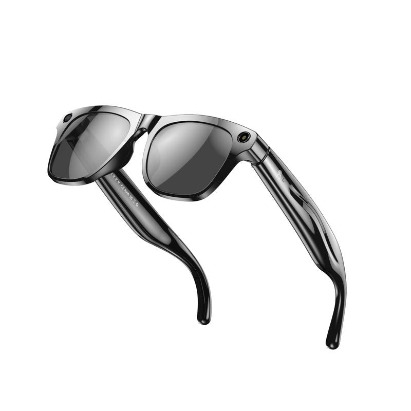 HYUNDAI XK ONE Pro Smart Camera Glasses with HD Recording, Surround Sound, and Blue Light Blocking Lenses - Perfect for Work and Driving!