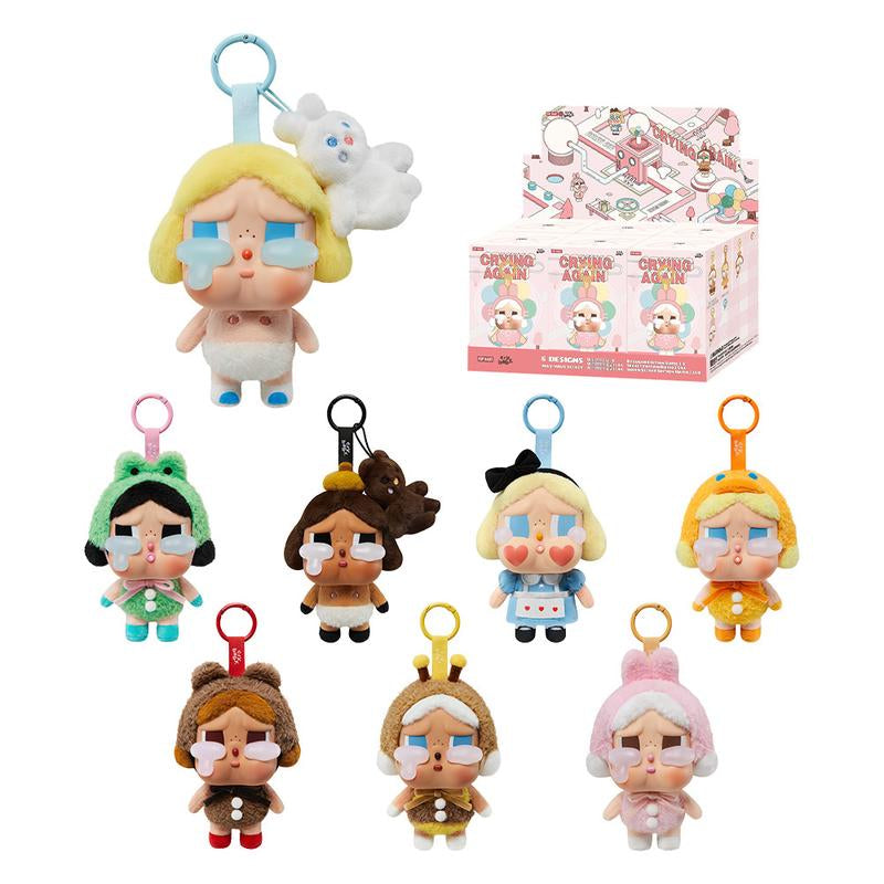 Unbox the Feels with CRYBABY's Crying Again Vinyl Face Plush - Mystery Blind Box Surprise! πβ¨