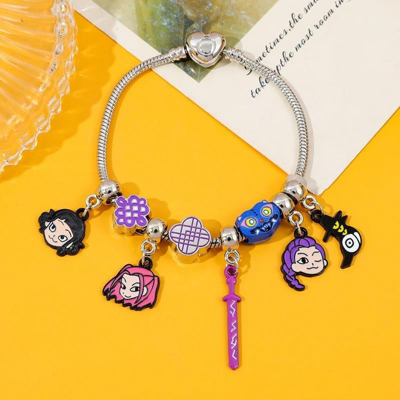Spark Joy This Christmas with Our DIY Kpop Demon Hunters Charm Bracelet – The Perfect Anime Jewelry Gift for All Ages!