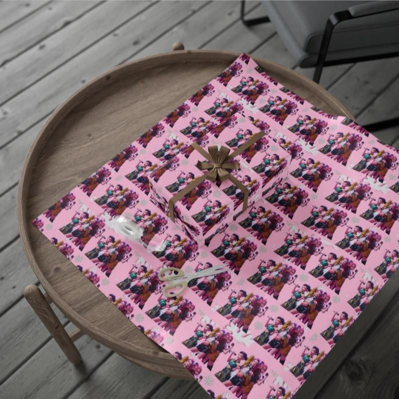 Kpop Demon Hunters Christmas Wrapping Paper - Saja Boys Huntrix Gift Wrap for Festive Celebrations