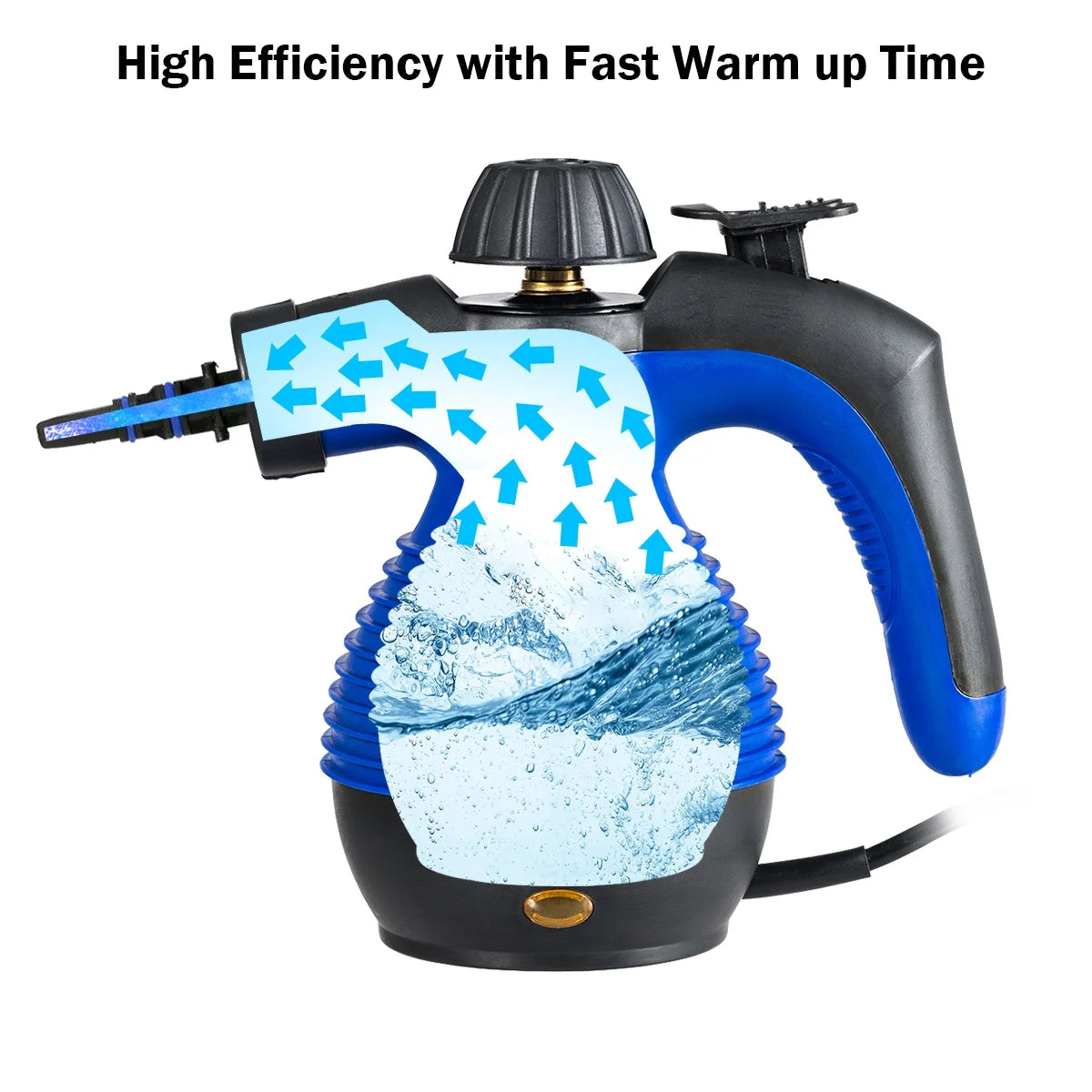Powerful Handheld Steam Cleaner for Chemical-Free Deep Cleaning