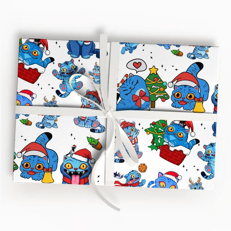 Kpop Demon Hunters Christmas Wrapping Paper - Saja Boys Huntrix Gift Wrap for Festive Celebrations