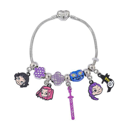 Spark Joy This Christmas with Our DIY Kpop Demon Hunters Charm Bracelet – The Perfect Anime Jewelry Gift for All Ages!