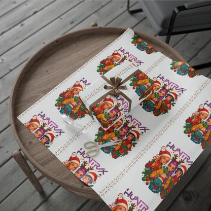 Kpop Demon Hunters Christmas Wrapping Paper - Saja Boys Huntrix Gift Wrap for Festive Celebrations