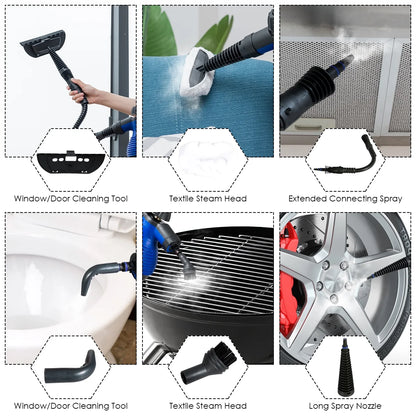 Powerful Handheld Steam Cleaner for Chemical-Free Deep Cleaning