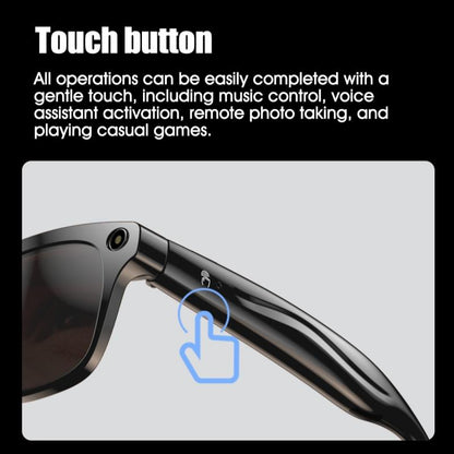 HYUNDAI XK ONE Pro Smart Camera Glasses with HD Recording, Surround Sound, and Blue Light Blocking Lenses - Perfect for Work and Driving!
