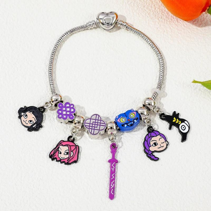 Spark Joy This Christmas with Our DIY Kpop Demon Hunters Charm Bracelet – The Perfect Anime Jewelry Gift for All Ages!