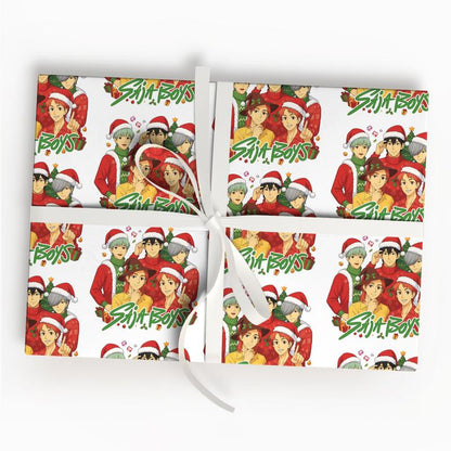 Kpop Demon Hunters Christmas Wrapping Paper - Saja Boys Huntrix Gift Wrap for Festive Celebrations