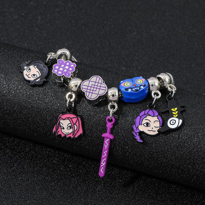Spark Joy This Christmas with Our DIY Kpop Demon Hunters Charm Bracelet – The Perfect Anime Jewelry Gift for All Ages!